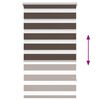 Črtasti Zebra Rolo / Senčilo velikost 70 x 120 cm Kavna barva