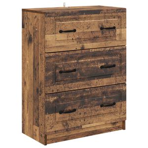 vidaXL Predalna omara Star les 66 x 34,5 x 87 cm Inženirski les