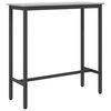 vidaXL miza Siva Sonoma 100 x 40 x 100,5 cm Inženirski les in jeklo