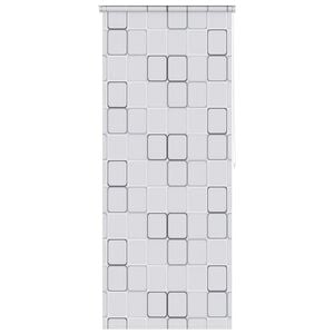 vidaXL Rolo zavesa za prho 80x240 cm kvadratni vzorci