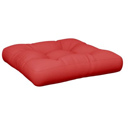 vidaXL Blazine za kavč iz palet 2 kosa rdeče blago