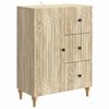 vidaXL Strani &scaron;al Sonoma hrast 66 x 34,5 x 90 cm Inženirski les