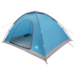 vidaXL Kamperski &scaron;otor s streho Modra 335 x 275 x 180 cm