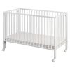 tiSsi Zložljiva otro&scaron;ka posteljica bela