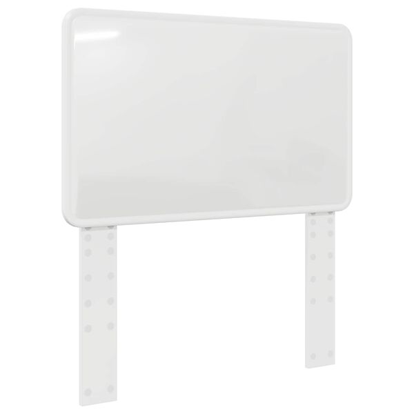 vidaXL Vzglavje Svetlo Belo 75 cm Konstruiran les