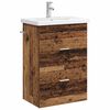 vidaXL Komplet pohi&scaron;tva za kopalnico Star les 61 x 40 x 84,5 cm