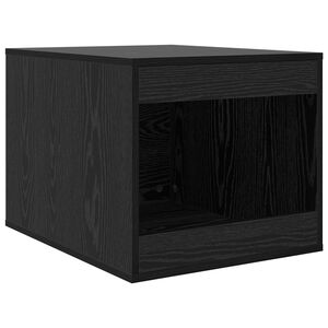 vidaXL Ograja za mačji WC Črna Orehovina 47 x 59 x 42 cm