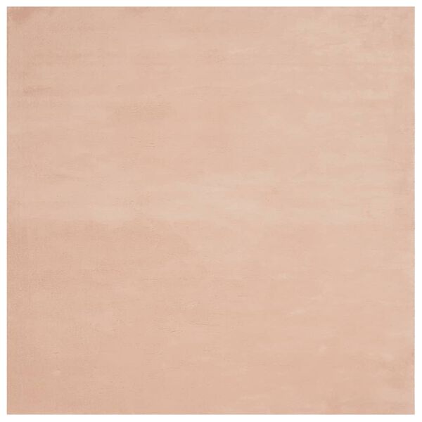 vidaXL Preproga HUARTE kratka vlakna mehka in pralna rožnata 200x200cm