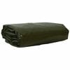 vidaXL Tarpaulin 650g / m&sup2; Oljčno zelena 1,5 x 2,5 m