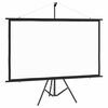 vidaXL Projekcijsko platno s trinožnim stojalom 72" 16:9