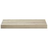 vidaXL Stenske police 4 kosi barva hrasta 50x23x3,8 cm MDF