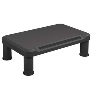 vidaXL Stojalo za monitor črno 38x24x10,5 cm