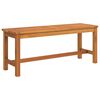 vidaXL Vrtna klop 110x35x45 cm trden akacijev les