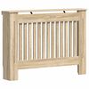 vidaXL Pokrov za radiator 112x19x81,5 cm inženirski les