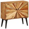 vidaXL Komoda iz trdnega mangovega lesa 85x30x75 cm