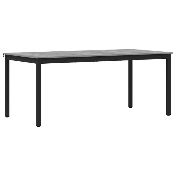 vidaXL Jedilne mize Konstruiran les