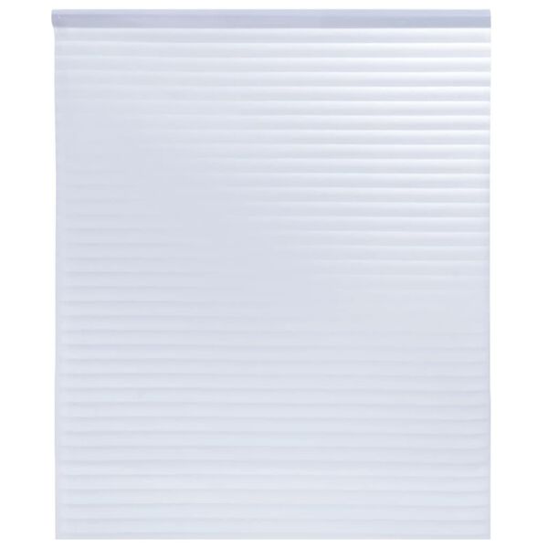 vidaXL Okenska folija matirana vzorec črt 90x500 cm PVC