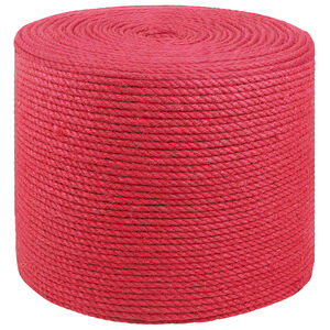 vidaXL 10 kos 2 mm Rdeča 100% Tossa jute