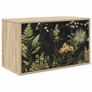 vidaXL Stenska TV omarica RHENEN 69 x 33 x 40 cm Sonoma hrast