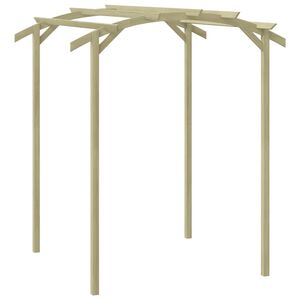 vidaXL Vrtna pergola impregnirana borovina 180x197x210 cm