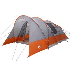 vidaXL Tunelski &scaron;otor 560 x 395 x 212 cm Siva in oranžna