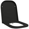 vidaXL Pokrivalo za strani&scaron;če Črna 47,5 x 35 x 3,6 cm Duroplast