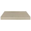 vidaXL Stenske police 4 kosi barva hrasta 40x23x3,8 cm MDF