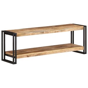 vidaXL TV omarica 120x30x40 cm robusten mangov les