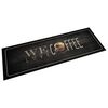 vidaXL Kuhinjska preproga pralna napis coffee 60x180 cm žamet