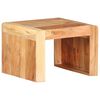 vidaXL Stranska mizica 43x40x30 cm trden akacijev les