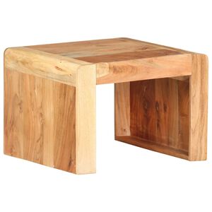 vidaXL Stranska mizica 43x40x30 cm trden akacijev les