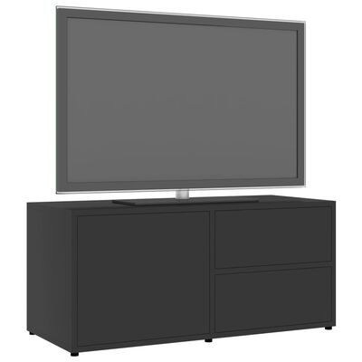 vidaXL TV omarica siva 80x34x36 cm iverna plošča