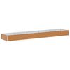 vidaXL Vrtna visoka greda Svetlo rjava 485 x 100 x 36 cm