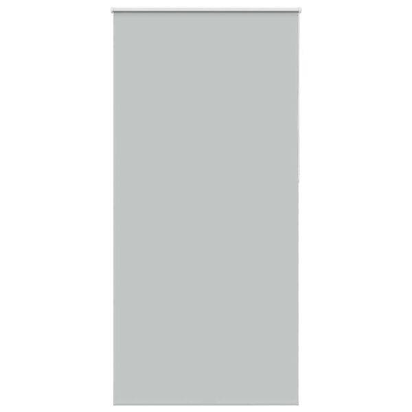 vidaXL Rolo zatemnjena svetlo siva 115x210cm tkanina širina 110,7cm