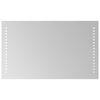 vidaXL LED kopalni&scaron;ko ogledalo 50x30 cm