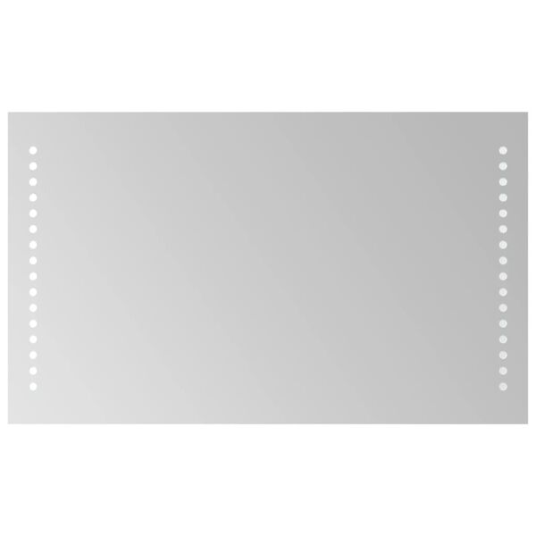 vidaXL LED kopalni&scaron;ko ogledalo 50x30 cm