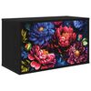 vidaXL Stenska TV omarica KIEL 69 x 33 x 40 cm Črni hrast