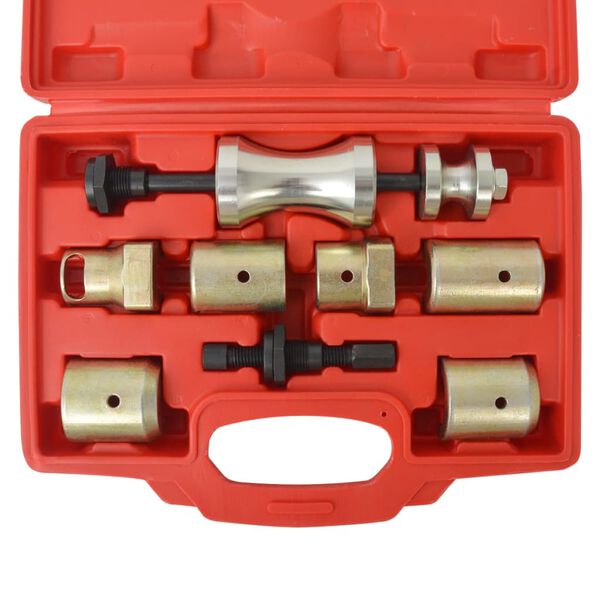 vidaXL Osemdelni komplet snemalcev ročic brisalcev