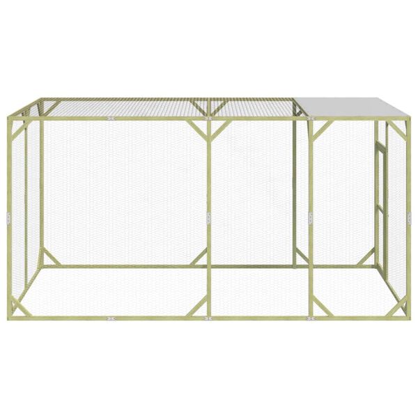 vidaXL Koko&scaron;njak 200x400x200 cm impregnirana trdna borovina