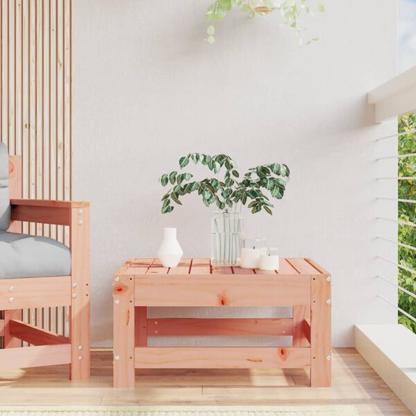 vidaXL Vrtni stolček za noge trden les douglas