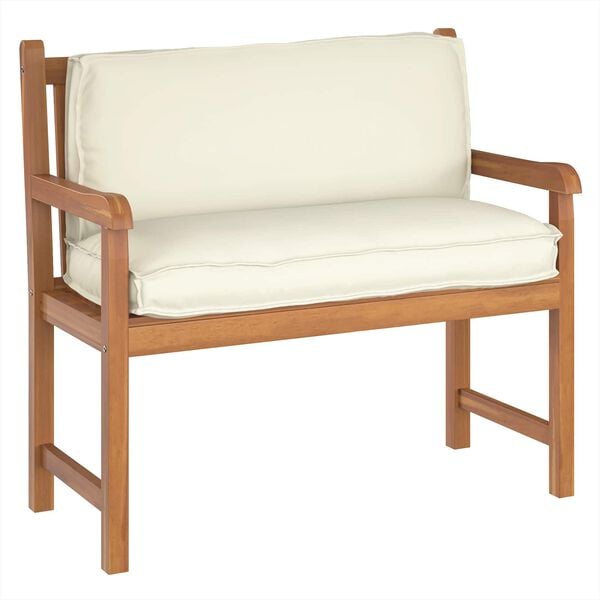 vidaXL Blazina krema 120 x 40 x 12 cm Oxford tkanina