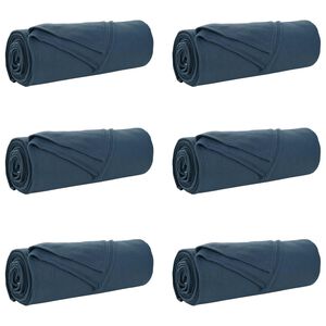 vidaXL Obloge 6 kos Temno modra 280 x 210 cm 4.74 kg Flis