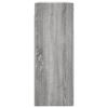 vidaXL Stenska omarica siva sonoma 69,5x34x90 cm