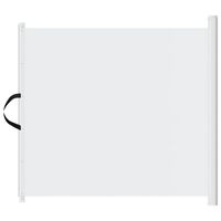 vidaXL Izvlečna vrata za hišne ljubljenčke bela 82,5x125 cm
