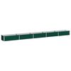 vidaXL Povi&scaron;ana vrtna gredica Zelena 400 x 40 x 24 cm
