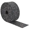 vidaXL Guma granulatna preproga Črna 500 x 10 x 0,8 cm Guma