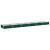 vidaXL Povi&scaron;ana vrtna gredica Zelena 480 x 80 x 24 cm