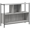 vidaXL Knjižna omara siva sonoma 102x28x77,5 cm inženirski les