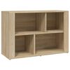 vidaXL Komoda sonoma hrast 80x30x54 cm inženirski les