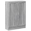 vidaXL Knjižna omara siva sonoma 82,5x30,5x115 cm iverna plo&scaron;ča